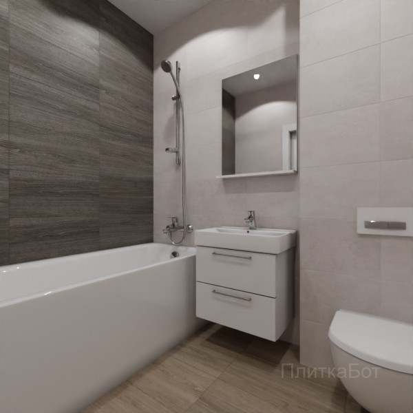 LB Ceramics 2026, Винтаж Вуд, Контрастные стены №56