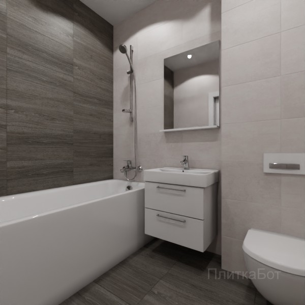 LB Ceramics 2026, Винтаж Вуд, Контрастные стены №57