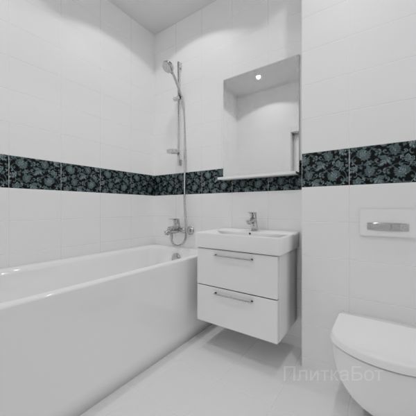 Kerama Marazzi, Аджанта, Декор по центру № 3