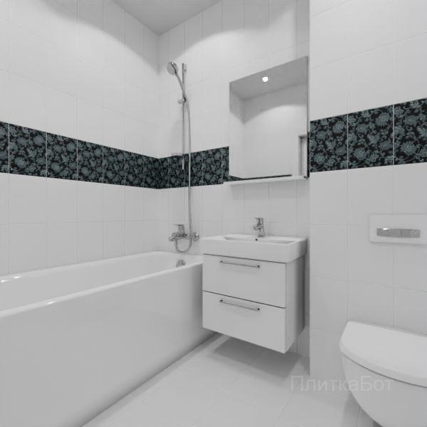 Kerama Marazzi, Аджанта, Декор по центру № 6