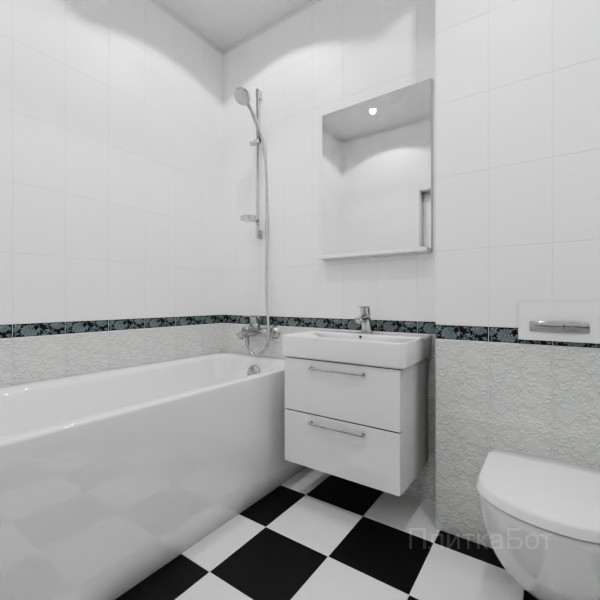 Kerama Marazzi, Аджанта, Низ-верх и бордюр №16