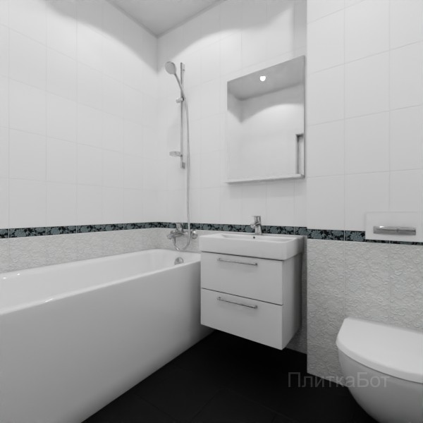 Kerama Marazzi, Аджанта, Низ-верх и бордюр №17