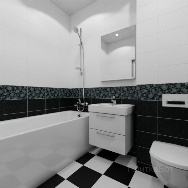 Kerama Marazzi, Аджанта, Низ-верх и декор № 4