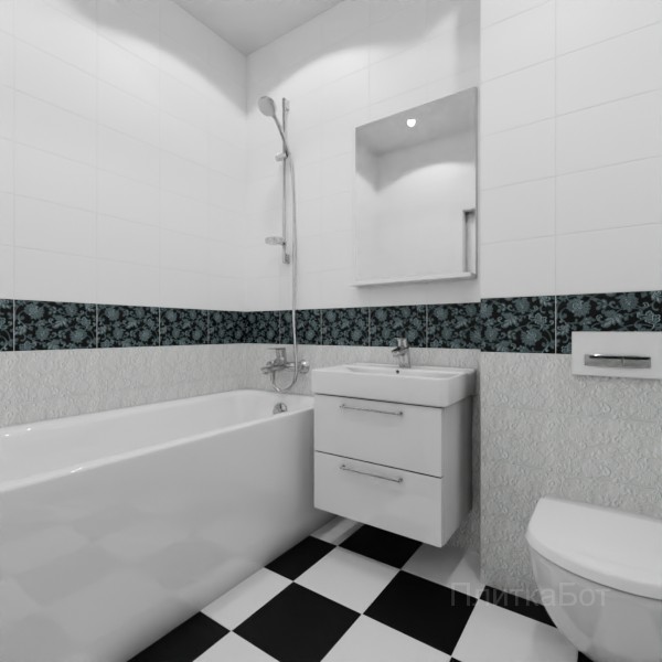 Kerama Marazzi, Аджанта, Низ-верх и декор № 7