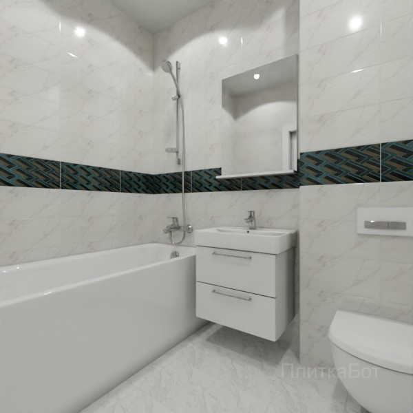 Kerama Marazzi, Алькала, Декор по центру № 6