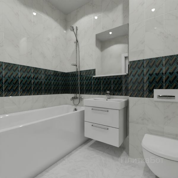 Kerama Marazzi, Алькала, Декор по центру №10