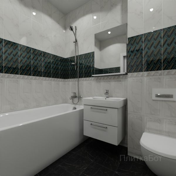 Kerama Marazzi, Алькала, Плинус, панель, бордюр и декор №15