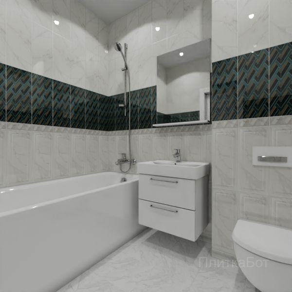 Kerama Marazzi, Алькала, Плинус, панель, бордюр и декор №16