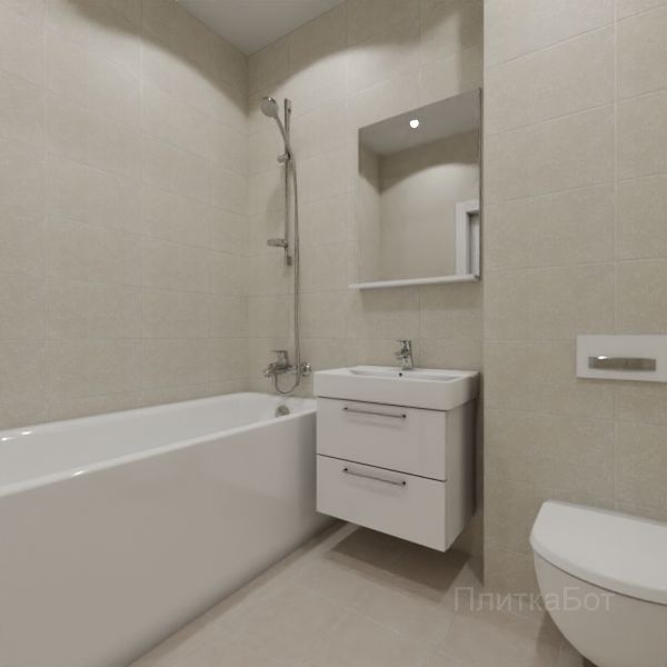 Kerama Marazzi, Ауленсия (беж), Без декора № 2