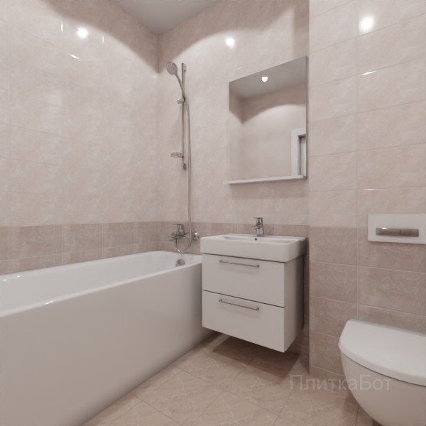 Kerama Marazzi, Баккара, Низ-верх № 3
