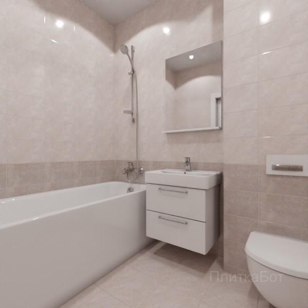 Kerama Marazzi, Баккара, Низ-верх № 4