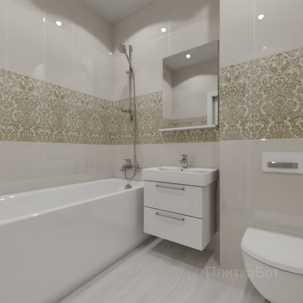 Kerama Marazzi, Даниэли, Декор по центру № 2
