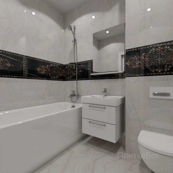 Kerama Marazzi, Греппи, Декор по центру № 2