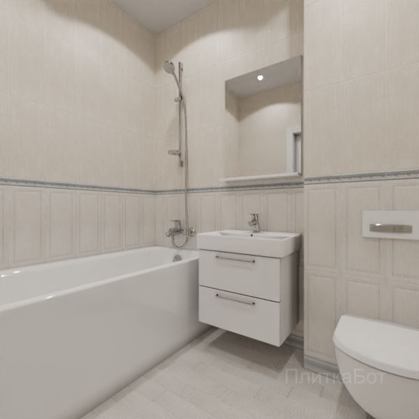 Kerama Marazzi, Кантри Шик, Плинус, панель, бордюр № 2