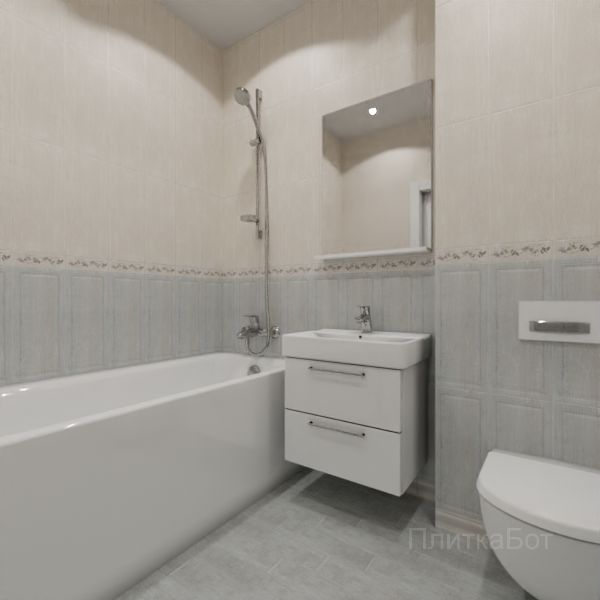 Kerama Marazzi, Кантри Шик, Плинус, панель, бордюр №47