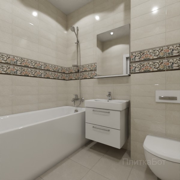 Kerama Marazzi, Лирия, Два декора № 2