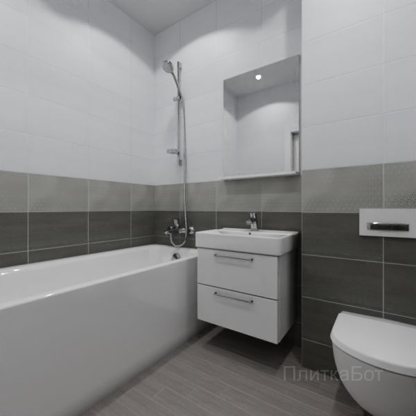 Kerama Marazzi, Ломбардиа, Низ-верх и декор № 3