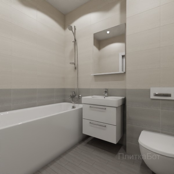 Kerama Marazzi, Ломбардиа (беж), Низ-верх