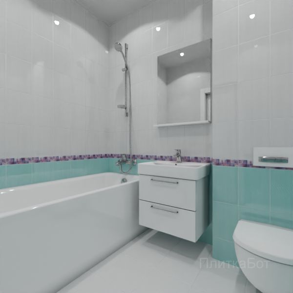 Kerama Marazzi, Маронти, Низ-верх и бордюр № 1