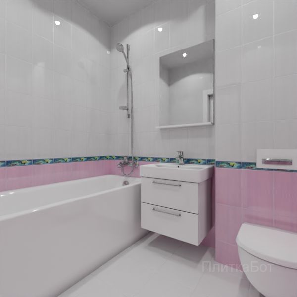 Kerama Marazzi, Маронти, Низ-верх и бордюр № 6