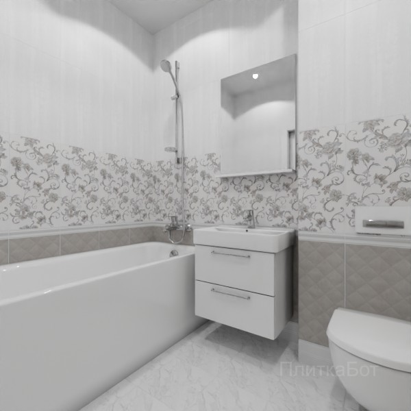 Kerama Marazzi, Марсо, Плинус, панель, бордюр и декор №27