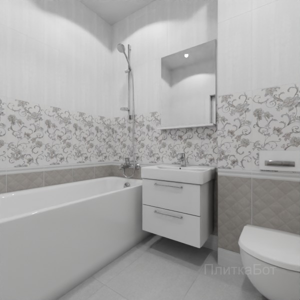 Kerama Marazzi, Марсо, Плинус, панель, бордюр и декор №28