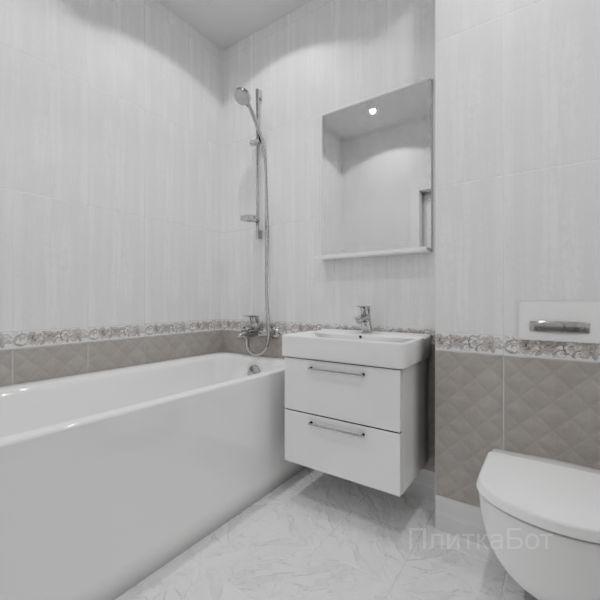 Kerama Marazzi, Марсо, Плинус, панель, бордюр № 5