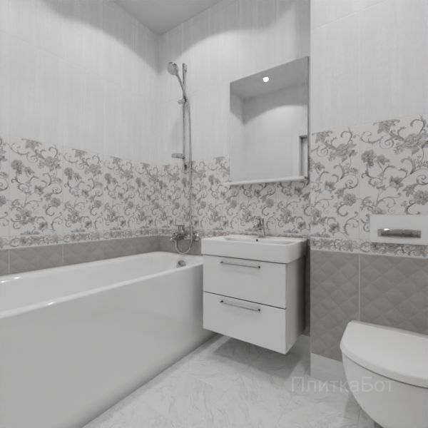 Kerama Marazzi, Марсо, Плинус, панель, бордюр и декор № 5