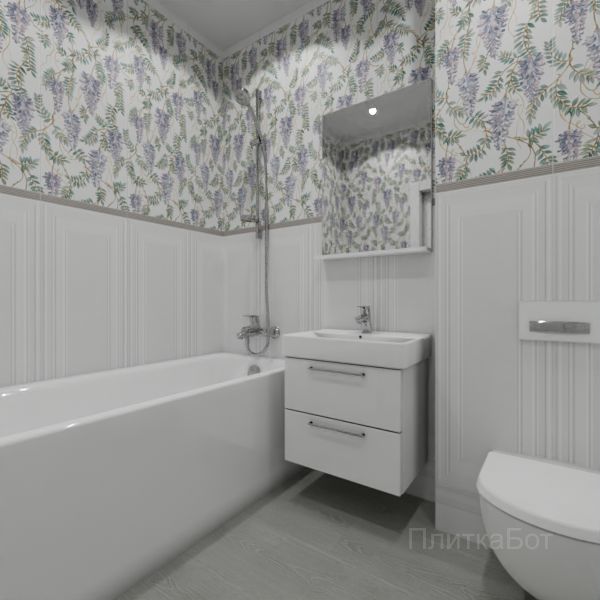 Kerama Marazzi, Монфорте, Плинус, панель, бордюр и декор №81