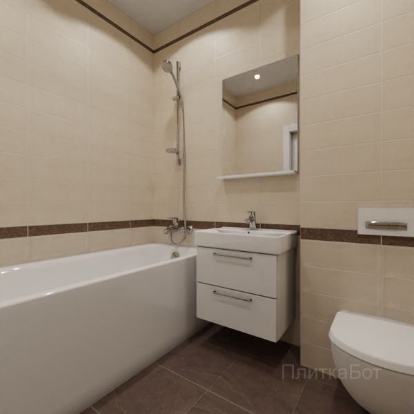 Kerama Marazzi, Орсэ, Низ-верх, бордюр и полоса № 3