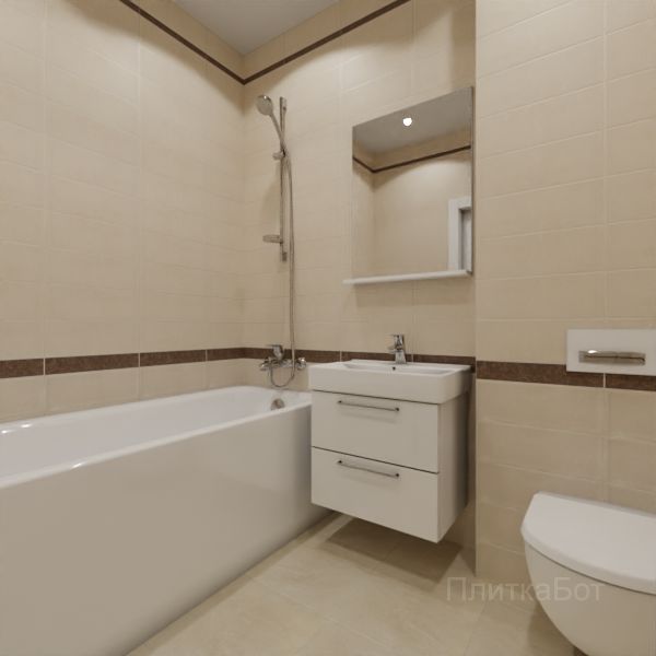 Kerama Marazzi, Орсэ, Низ-верх, бордюр и полоса № 4