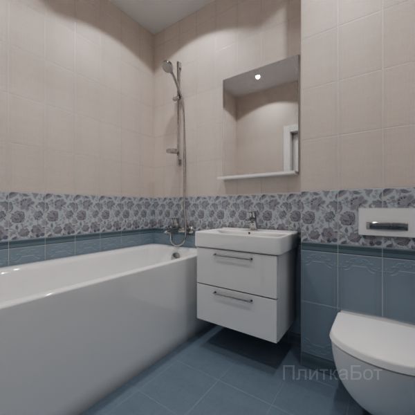 Kerama Marazzi, Планте, Плинус, панель, бордюр и декор №11