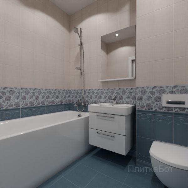 Kerama Marazzi, Планте, Плинус, панель, бордюр и декор №14