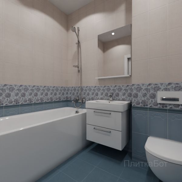 Kerama Marazzi, Планте, Плинус, панель, бордюр и декор №16