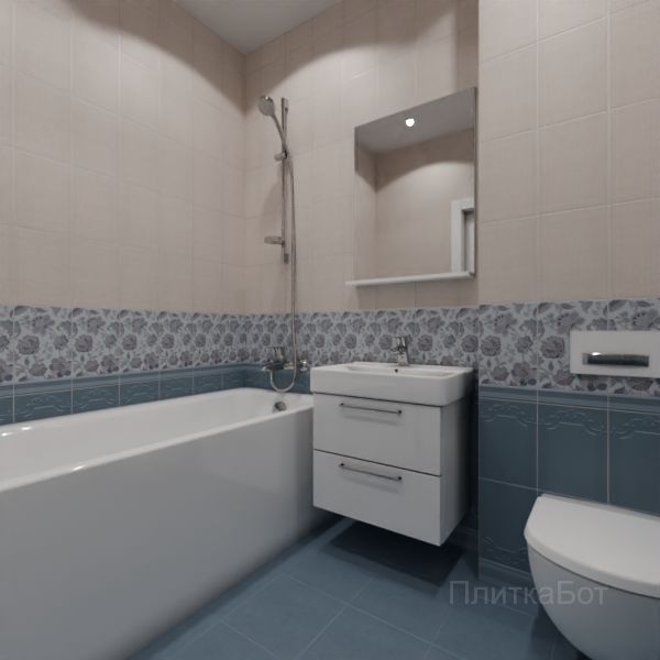 Kerama Marazzi, Планте, Плинус, панель, бордюр и декор №19