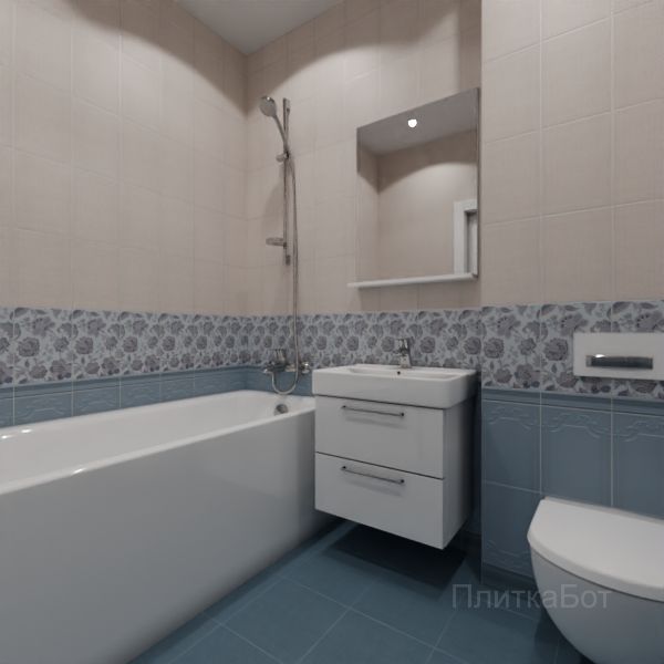 Kerama Marazzi, Планте, Плинус, панель, бордюр и декор №22