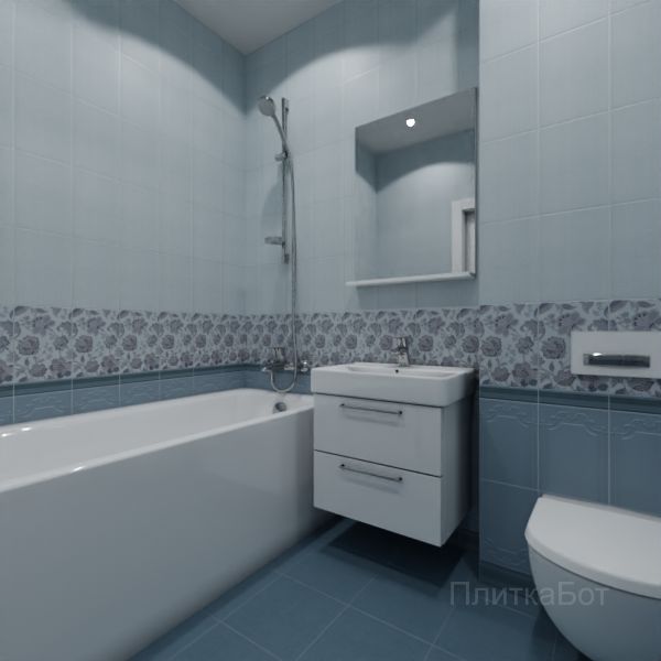 Kerama Marazzi, Планте, Плинус, панель, бордюр и декор №34