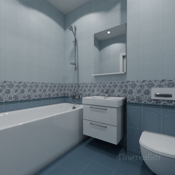 Kerama Marazzi, Планте, Плинус, панель, бордюр и декор №44
