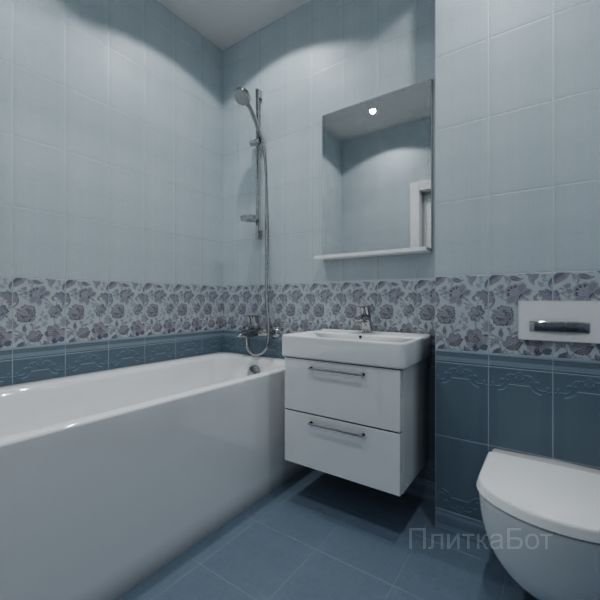 Kerama Marazzi, Планте, Плинус, панель, бордюр и декор №45