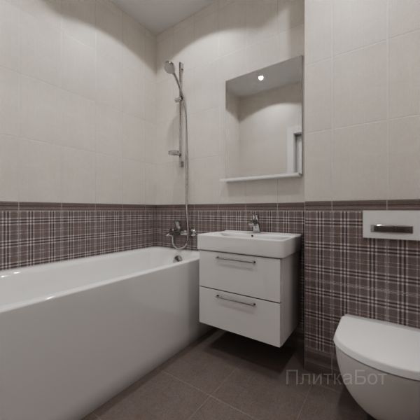 Kerama Marazzi, Трокадеро (коричневый), Плинус, панель, бордюр № 2