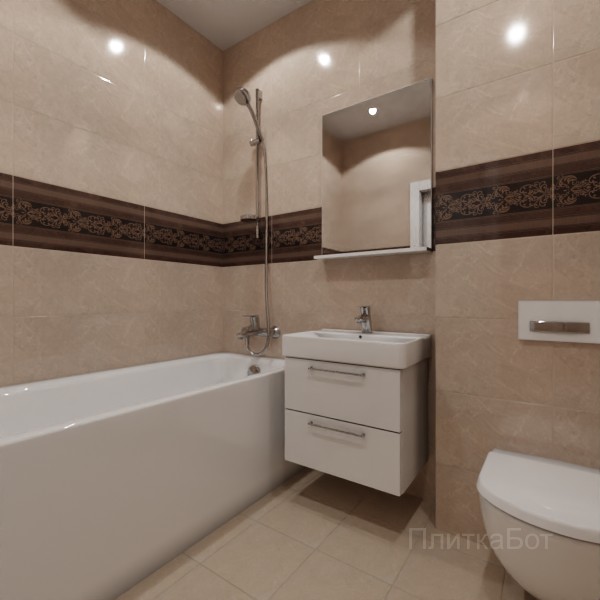 Kerama Marazzi, Версаль, Декор по центру № 2