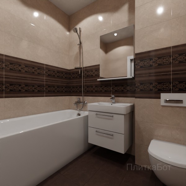 Kerama Marazzi, Версаль, Два декора № 1