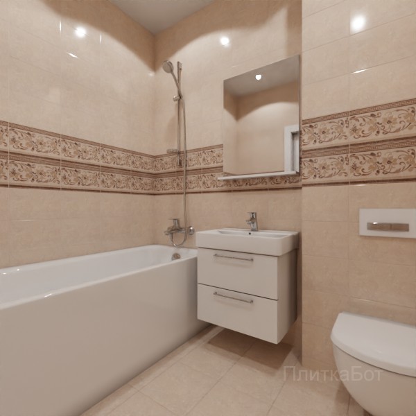 Kerama Marazzi, Вилла Флоридиана, Два декора № 4