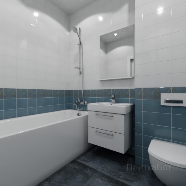 Kerama Marazzi, Витраж, Низ-верх и декор № 1