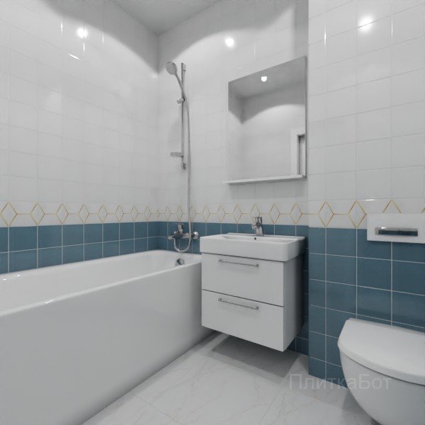 Kerama Marazzi, Витраж, Низ-верх и декор № 4