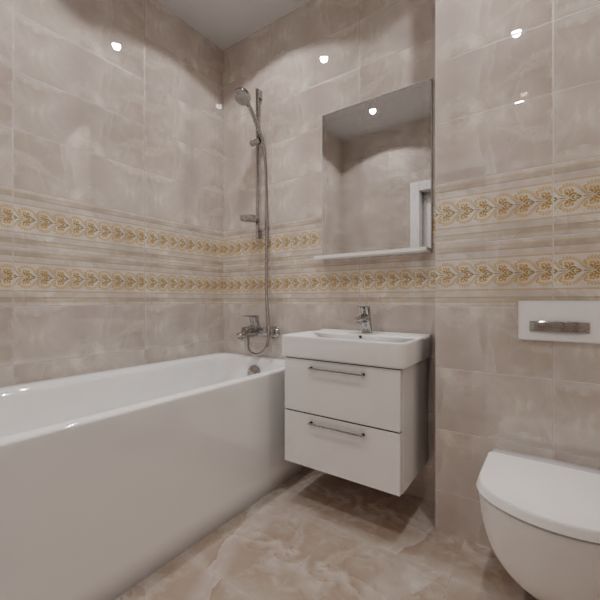 Global Tile, Neo Chic gold, Два декора